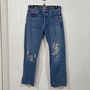 Citizens Of Humanity Premium Vintage Emery High Rise Relaxed Crop Size 26